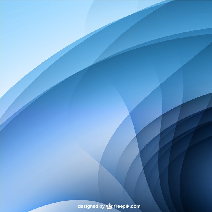 무료 Vector 초록 물결 모양 배경