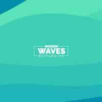 Free vector abstract waves background dynamic shapes composition vector illustration