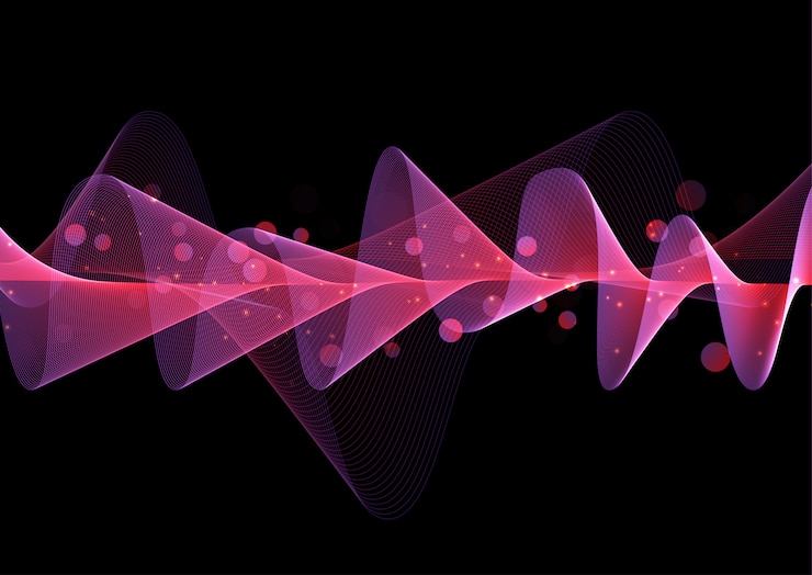 Free Vector abstract waves background 