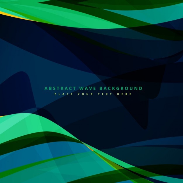 Free vector abstract wavy background in dark colors