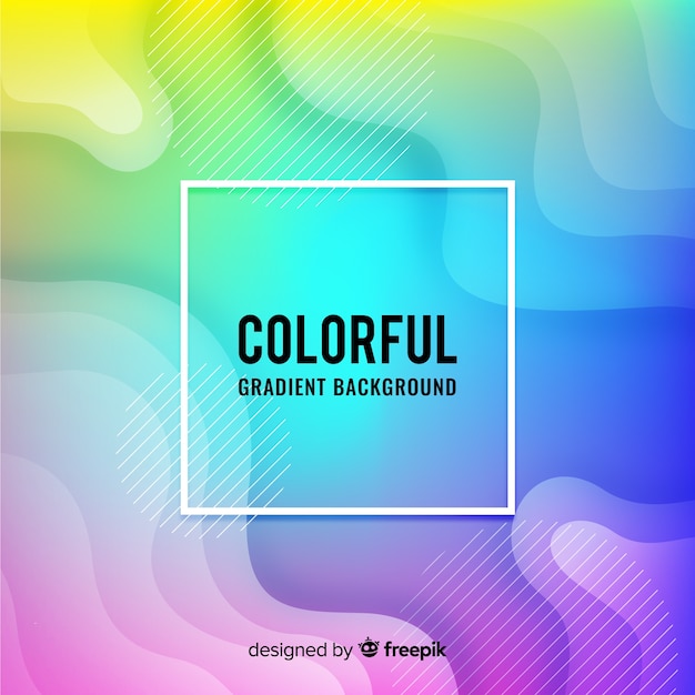 Free vector abstract wavy background
