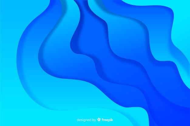 Abstract wavy background