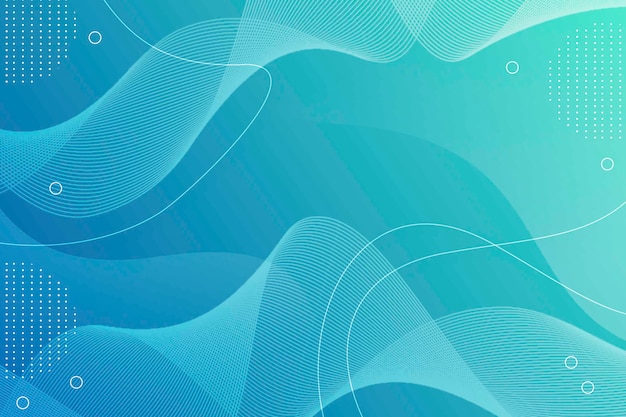 Abstract wavy futuristic background
