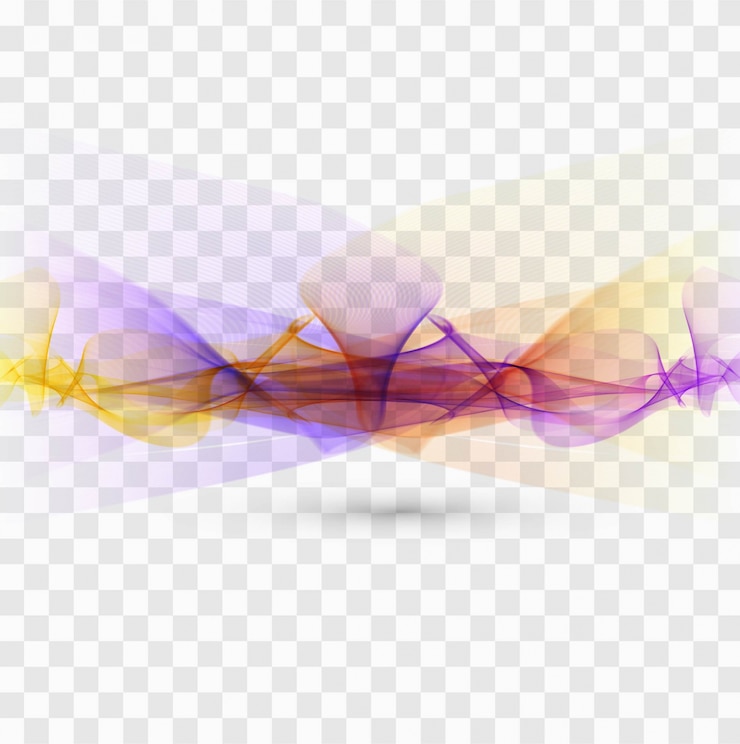 Free Vector abstract wavy shape