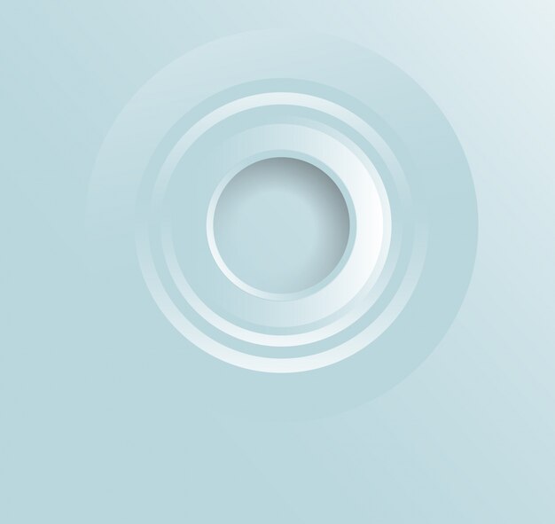 Abstract web design bubble, vector