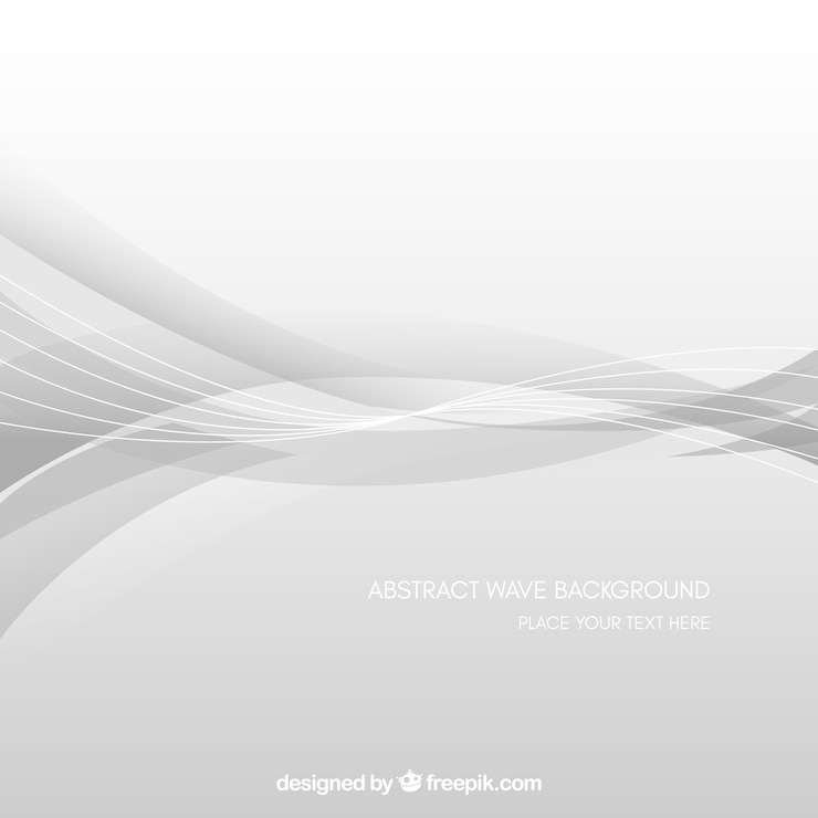 Free Vector abstract white background