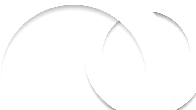 Free vector abstract white circle background