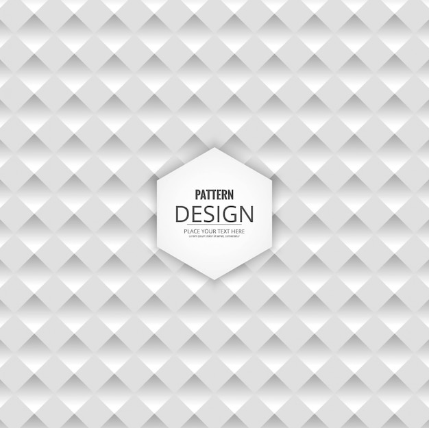 Abstract white geometric pattern