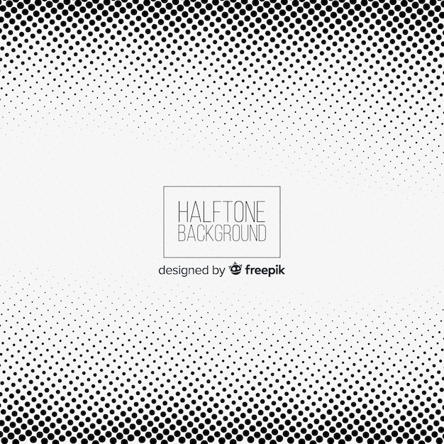 Abstract white halftone background