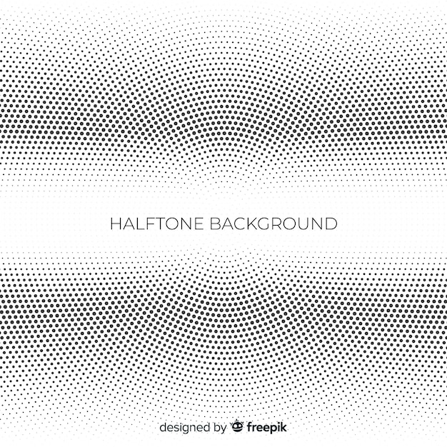 Abstract white halftone background