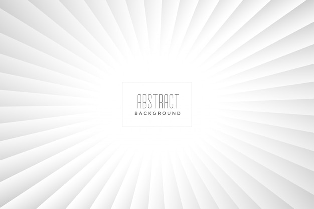 Abstract White Rays Background Design