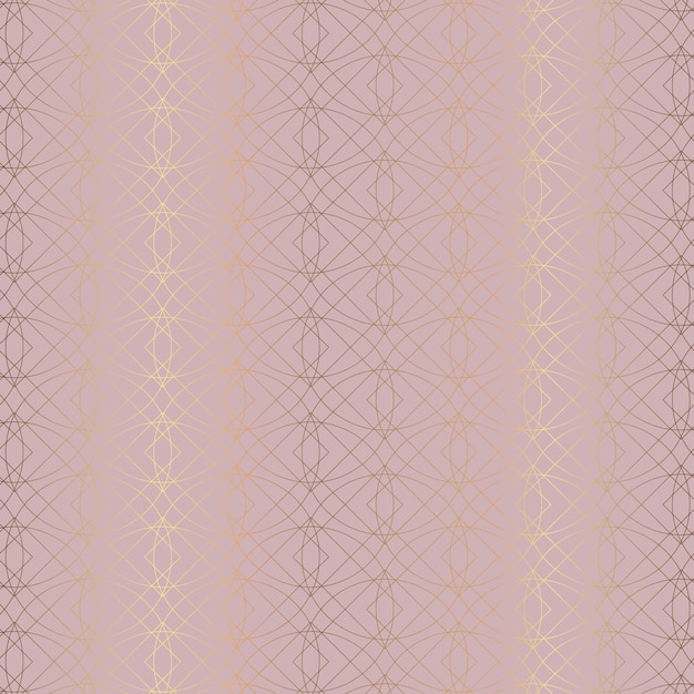 Abstract with rose gold pattern design