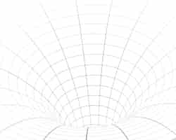 Бесплатное векторное изображение Графический дизайн абстрактной червоточины или туннеля