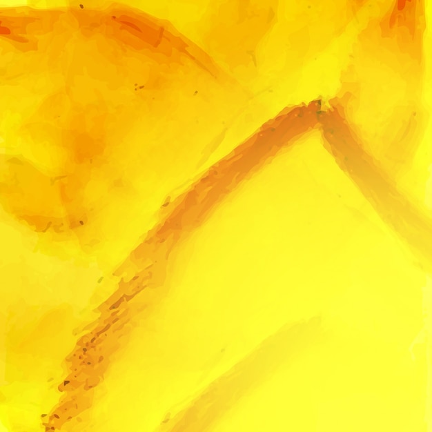 Abstract yellow and orange watercolor background