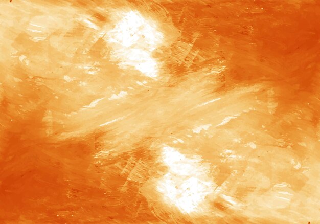 Abstract yellow and orange watercolor pastel background