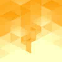 Free vector abstract yellow polygonal background