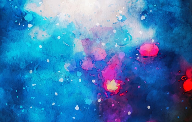 Free vector abstraction watercolor texture