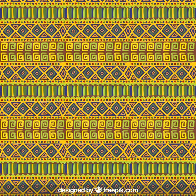 Abstrat ethnic pattern