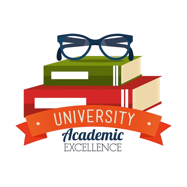 Free vector academic excellence illustration