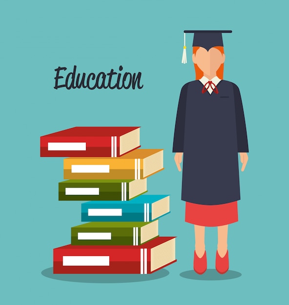 Free Vector | Academic excellence illustration