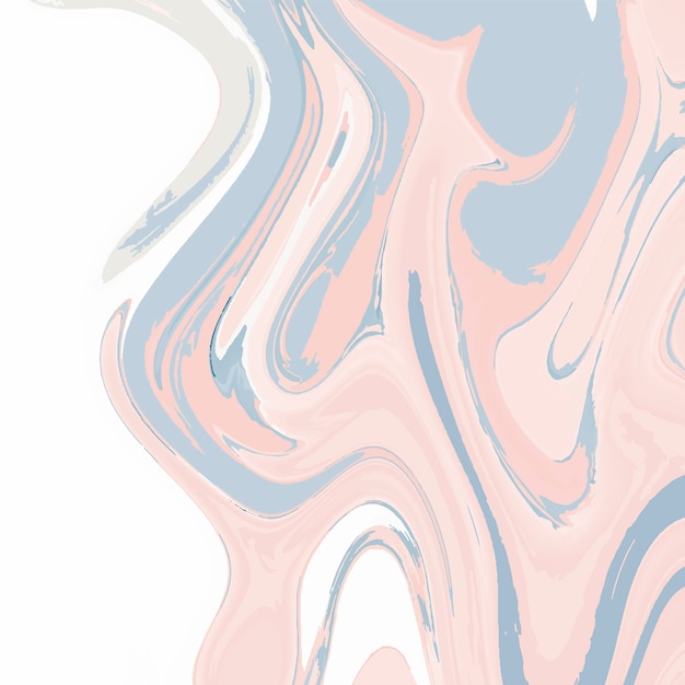 Acrylic paint pour background vector