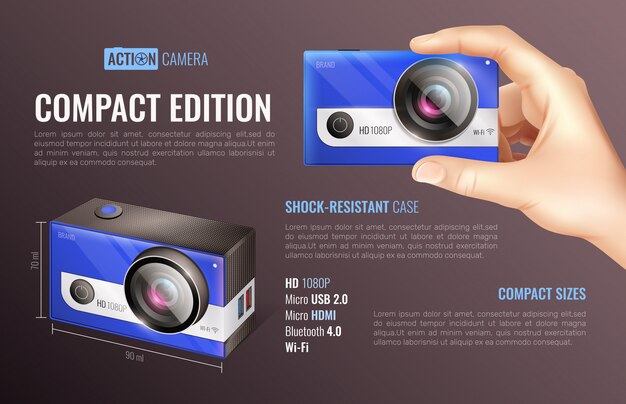 Action Camera Compact Edition Poster