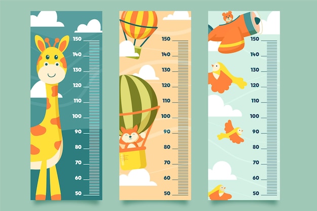 Adorable height meter collection