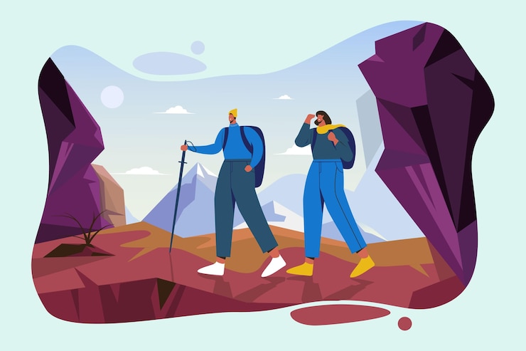 Free Vector adventure background