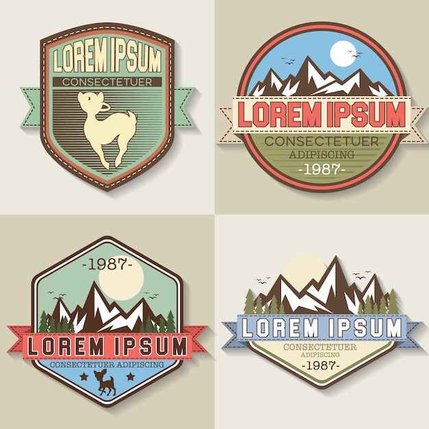 Adventure badges collection