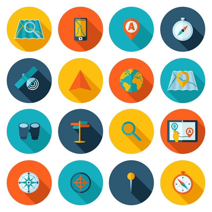 Free Vector adventure icon collection