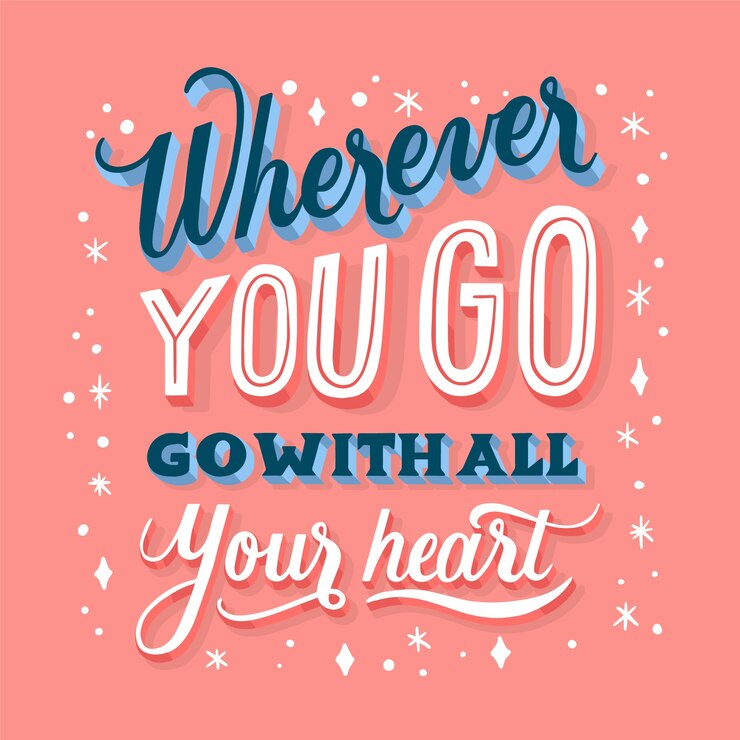 Free Vector adventure lettering concept