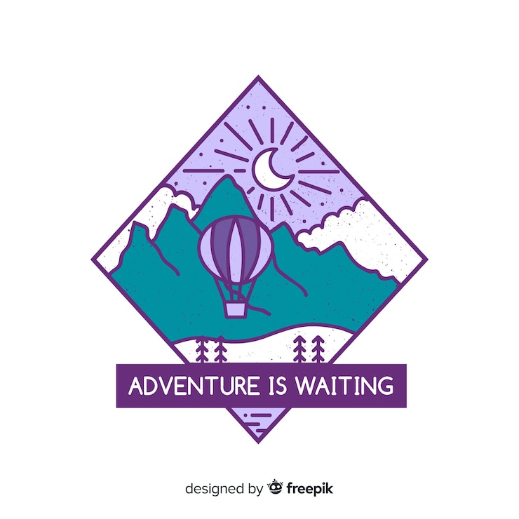 Free Vector adventure logo