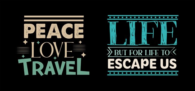 Adventure or travel lettering typography design.