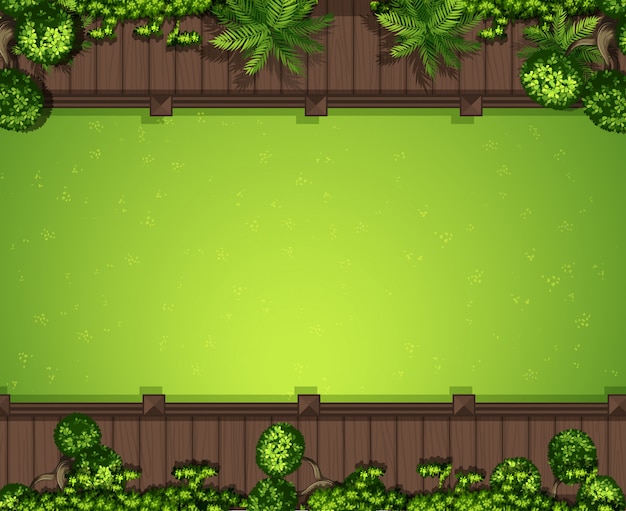 Free vector aerial green grass background