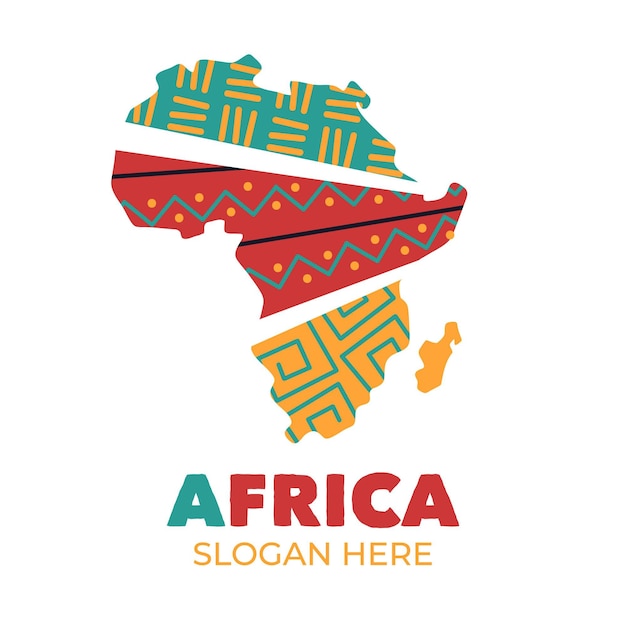 Free vector africa logo template pack