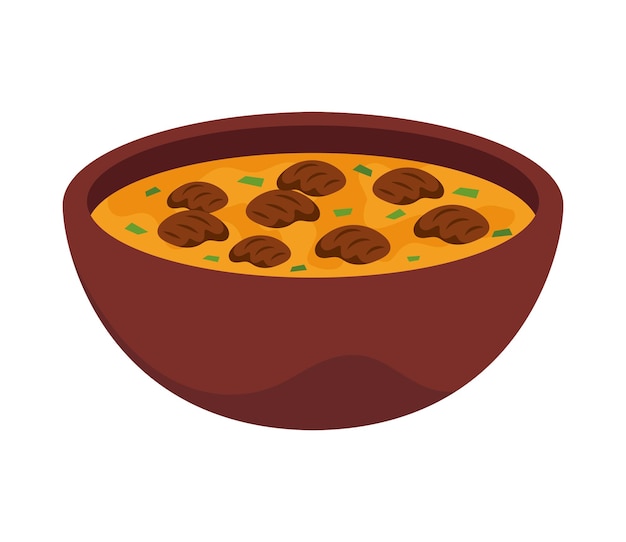 Бесплатное векторное изображение Африканская еда качупа