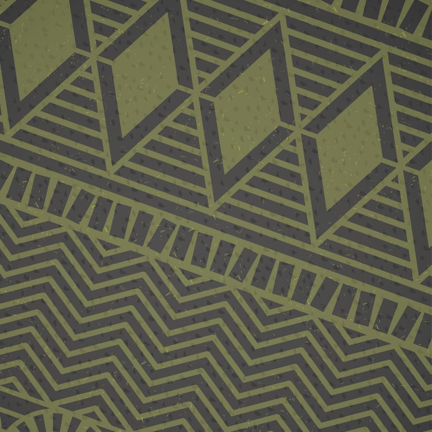 African green pattern