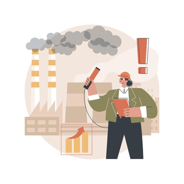 Air quality control illustration