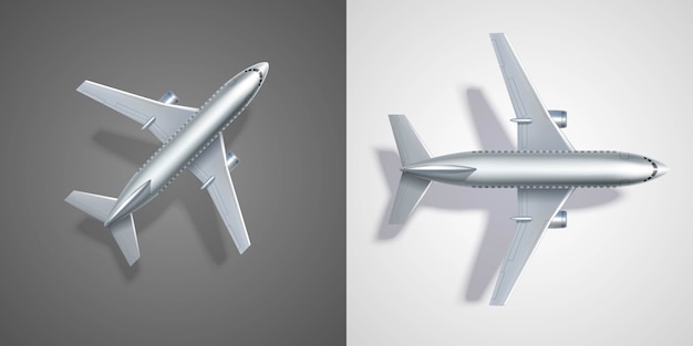 Free vector airplane design