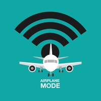 airplane mode design, wifi off