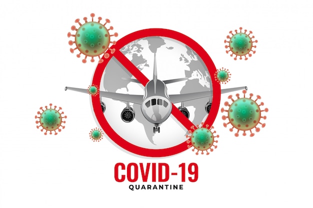 Airplane stopped from flying due to coronavirus outbreak