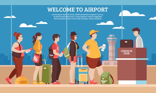 Иллюстрация аэропорта