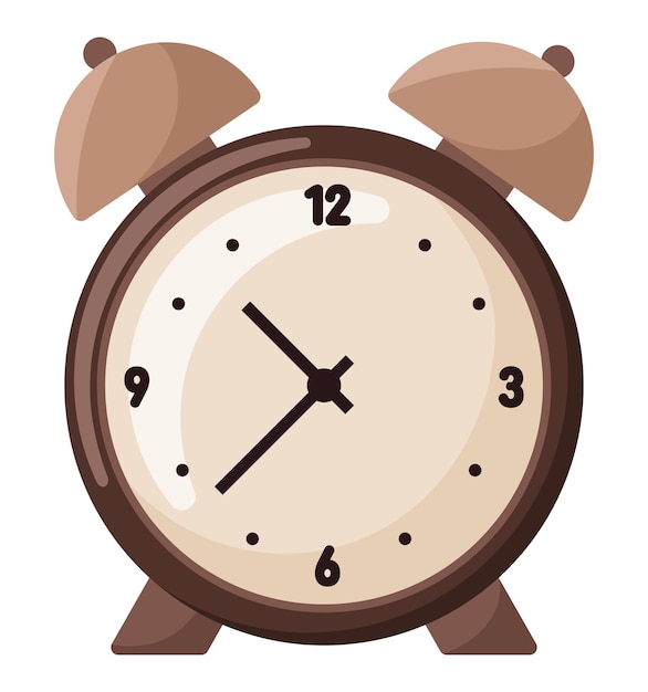 Free vector alarm clock design