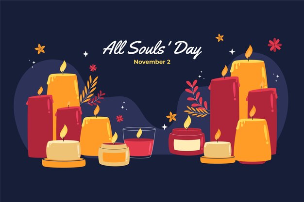 All souls day banner