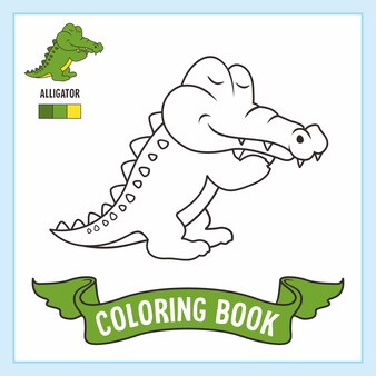 Img Freepik Com Free Vector Alligator Coloring Img Freepik Com Free Vector Alligator Coloring