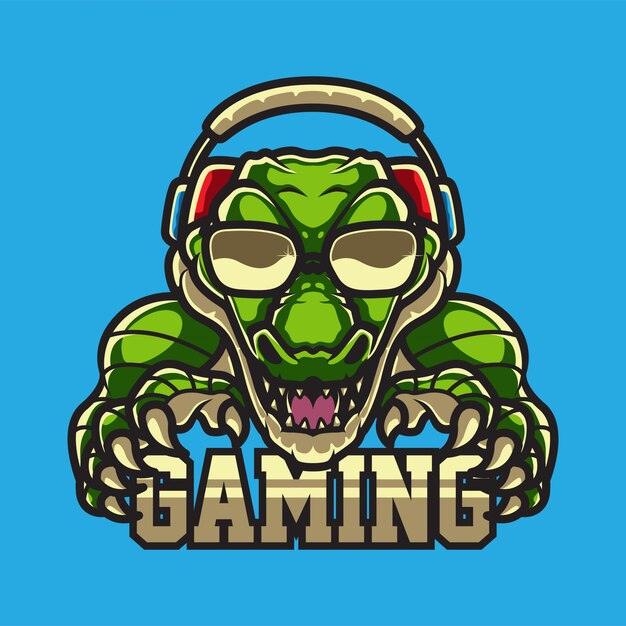 Download Free Alligator Gamers Logo Premium Vector Use our free logo maker to create a logo and build your brand. Put your logo on business cards, promotional products, or your website for brand visibility.