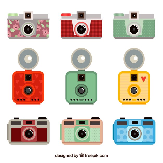 Amateur cameras collection