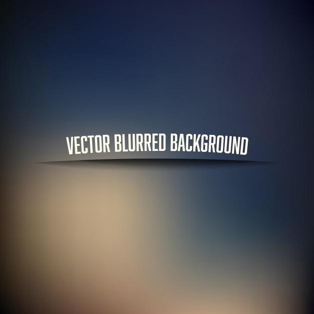 Free vector amazing blurred background