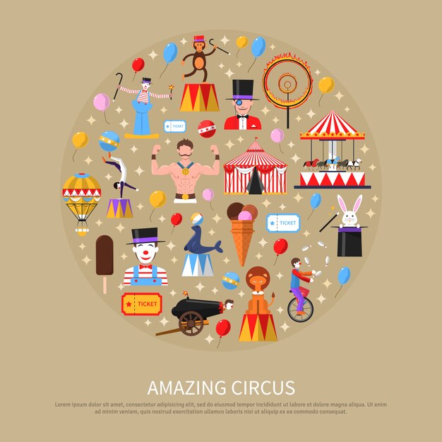 Amazing Circus Concept 