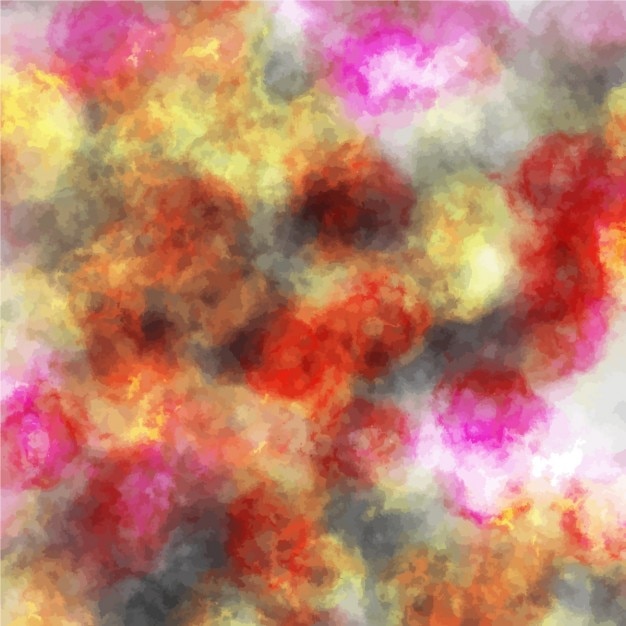Бесплатное векторное изображение Удивительные акварель текстуры, разноцветные